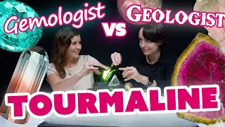 Unboxing Tourmaline Gemologist vs Geologist [upl. by Aniuqal57]