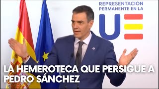 La HEMEROTECA que PERSIGUE a PEDRO SÁNCHEZ [upl. by Arracot373]