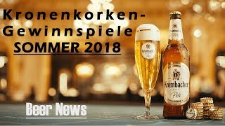 KronenkorkenGewinnspiele im Sommer 2018  Beer News [upl. by Rodina]