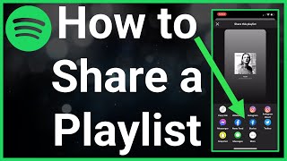 How To Share Playlist On Spotify [upl. by Zebedee688]