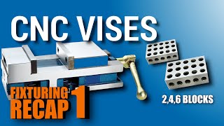 Fixturing amp Workholding CNC Vises amp 246 Blocks [upl. by Yanarp]