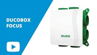 Productvideo DucoBox Focus  Ventilatielandnl [upl. by Cora]