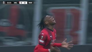 AC Milan vs Rennes 30 Rafael Leao amp Ruben LoftusCheek goals earn win  Europa League Match recap [upl. by Emmanuel]