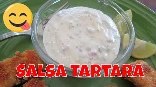 Salsa Tártara Casera Facil  The Frugal Chef [upl. by Alohcin595]