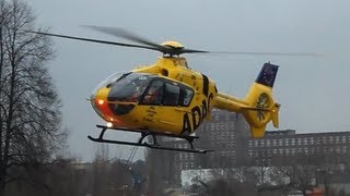 Rettungshubschrauber Christoph 31 Berlin EC135 mit Ersatzmaschine DHLGB [upl. by Armmat]