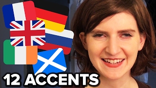 How To Do 12 Different Accents [upl. by Walley167]