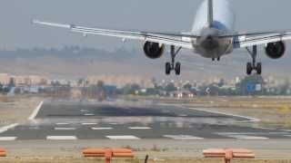 Aterrizajes y despegues en vivo Sevilla  Live Take off and landings [upl. by Orsay908]