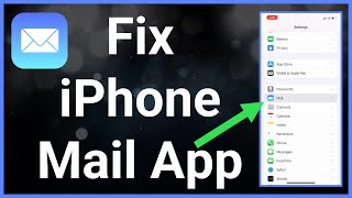 How To FIX Mail On iPhone [upl. by Anilac]