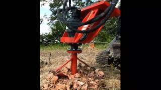 Stumpex Stump Grinder for Skid Steers [upl. by Romaine]