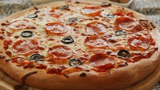 4K VIDEO Homemade Pepperoni Pizza  Honeykki 꿀키 [upl. by Juliann317]