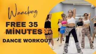 Online waacking dance class 1  Dance workout with waacking [upl. by Aniara]