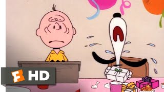 Snoopy Come Home 1972  Snoopys Farewell Party Scene 810  Movieclips [upl. by Lehcear]