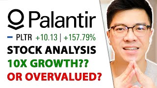 PALANTIR PLTR STOCK ANALYSIS  10X Growth Or Overvalued Now [upl. by Flowers]