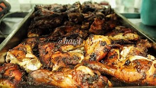 Homemade Oven amp Grilled Jerk Chicken with Sauce  Lesson 23  Morris Time Cooking [upl. by Sualkcin]