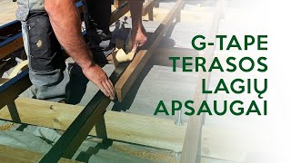 GTape juosta Terasos lagių apsaugai  MDS Terasos [upl. by Tehc]