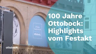 100 Jahre Ottobock Highlights vom Festakt  Ottobock [upl. by Sivet145]