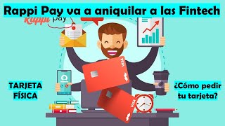 ¿Cómo pedir tu tarjeta de débito Rappi Pay  Rappicréditos en todas tus compras  Experiencia [upl. by Lleze]