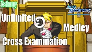 DS Genealogy Unlimited CrossExamination Medley  Phoenix Wright Ace Attorney ExtremeMashup [upl. by Nivlek]