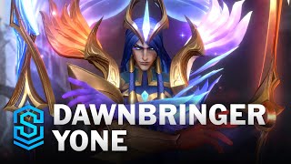 Dawnbringer Yone Wild Rift Skin Spotlight [upl. by Odnomar]