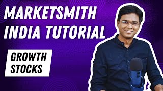 How to Quickly Find Growth Stocks MarketSmith India Tutorial [upl. by Meihar]