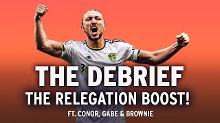 THE DEBRIEF  LEEDS UNITED GET A HUGE WIN 🐺 [upl. by Kleon264]