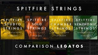 Spitfire Strings Comparison  Legatos Spitfire Studio Strings [upl. by Einatsed]