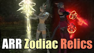 All A Realm Reborn Relic Weapons Zodiac [upl. by Ezequiel538]