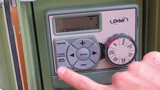 How to Program an Orbit Sprinkler Timer [upl. by Burra926]