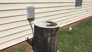 Changed out Comfortmaker to Trane HVAC system [upl. by Mchail]