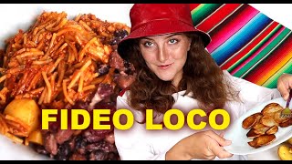 How To Cook The YUMMIEST Vegan Fideo Loco Recipe [upl. by Deer908]