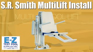 SR Smith MultiLift Pool Lift Install [upl. by Raphaela846]