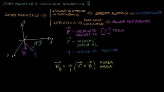 Il campo magnetico e linduzione magnetica B [upl. by Corell]