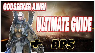 GODSEEKER ANIRI  DPS ULTIMATE GUIDE FOR SAND DEVIL [upl. by Giacobo451]