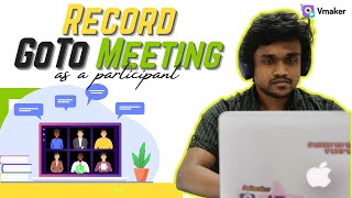 How to Record GoToMeeting Sessions as an Attendee With Video amp Audio [upl. by Iolenta88]