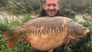 Coking Farm Oak Lake 46LB CARP CAUGHT BIGGEST CARP IN THE LAKE [upl. by Oeak]