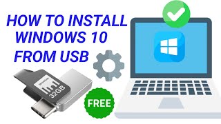 HOW TO INSTALL WINDOWS 10 ON PC amp LAPTOP STEP BY STEP GUIDE [upl. by Ellenid11]