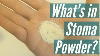 What is in stoma powder Vegan Ostomy Tips [upl. by Omoj]