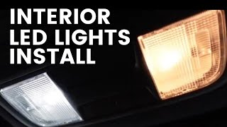 HOW TO INSTALL LED INTERIOR LIGHTS FOR 10TH GEN HONDA CIVIC [upl. by Birchard]