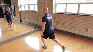 Exercise Technique  Reverse Lunge [upl. by Adnilec]