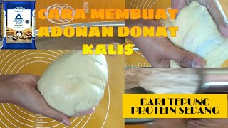 Teknik Membuat Adonan Donat Kalis  Menguleni dengan TanganTepung Pro Sedang [upl. by Janaye]