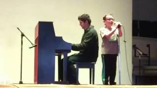 9 Year Old Absolutely Slays quotHallelujahquot at School Talent Show [upl. by Anihsat]