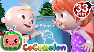 Clean Up Trash Song  Cocomelon  Kids Cartoon Show  Toddler Songs  Healthy Habits for kids [upl. by Kunin]