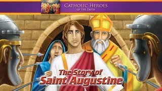 Catholic Heroes Of The Faith The Story of Saint Augustine 2013  Full Movie  Russell Boulter [upl. by Anitsihc]