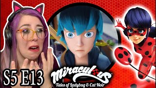 LUKA NOOO  Miraculous Ladybug S5 E13 REACTION  Zamber Reacts [upl. by Akemak795]