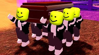 COFFIN DANCE ROBLOX OOF VERSION MEME SONG [upl. by Vinay]