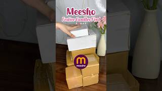 Meesho Festive Candles Find 😍🕯️meesho meeshohaul [upl. by Delfine]