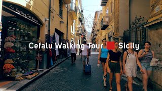 Cefalu walking tour 4K [upl. by Tarr895]