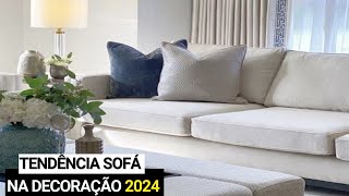 7 TENDÊNCIAS DE SOFÁ QUE VÃO REVOLUCIONAR DECORAÇÃO [upl. by Naomi]