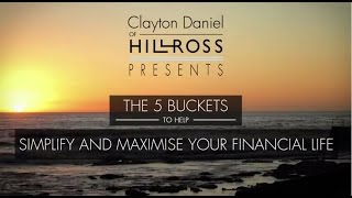 How to budget  the Five Bucket Method by Clayton Daniel [upl. by Eiramlirpa]