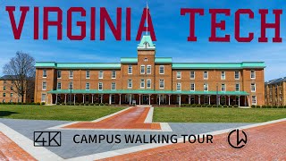 Virginia Tech 4K Virtual Campus Tour 2021 [upl. by Virgy201]